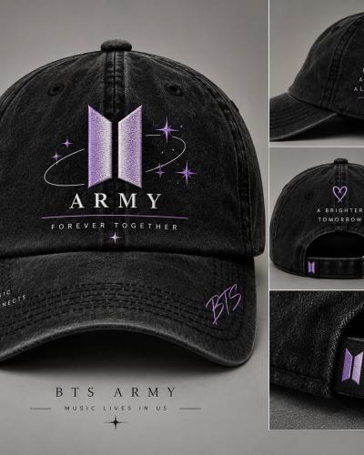 BTS ARMY Ultimate Fan Collection – Shoes, Phone Case & Cap